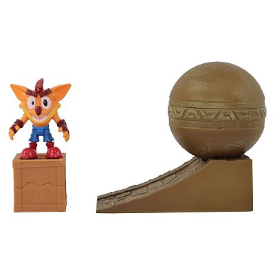 Diorama Jakks Crash Bandicoot Boulder Dash Oficial