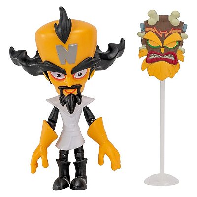 Action Figure Jakks Crash Bandicoot Dr. Neo Cortex Oficial