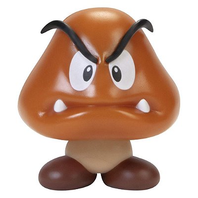Action Figure Jakks Super Mario Goomba Gumba 2.5" Oficial