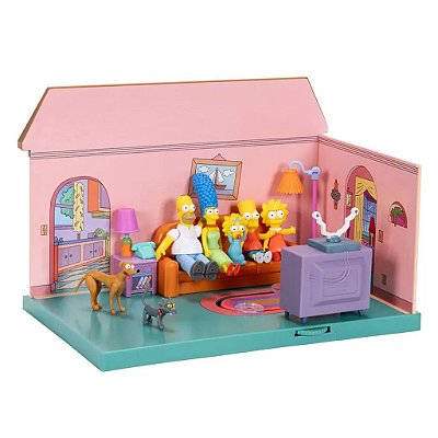 Diorama Jakks Os Simpsons Casa dos Simpsons Oficial