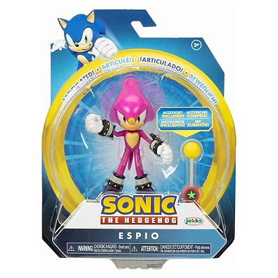 Action Figure Jakks Sonic the Hedgehog Espio 4" Oficial
