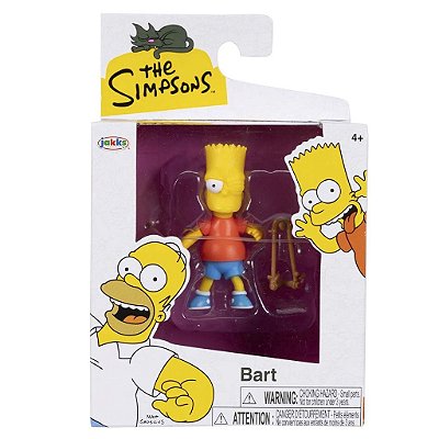 Action Figure Jakks Os Simpsons Bart Simpson 5" Oficial