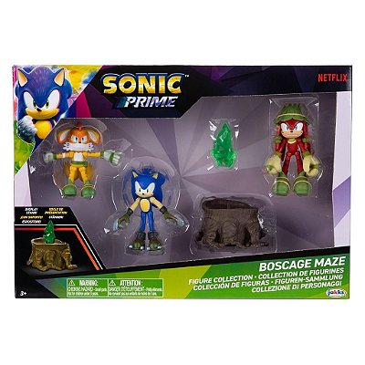 Action Figure Jakks Sonic Prime Sonic 2.5" Oficial