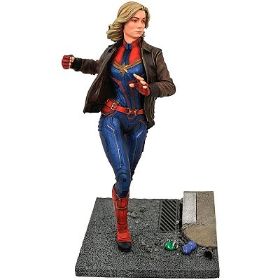 Estátua Diamond Select Premier Collection Marvel Capitã Marvel Oficial