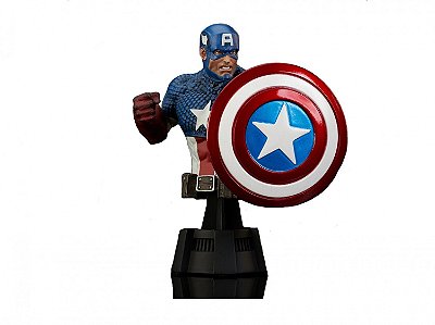 Busto Diamond Select Marvel Capitão América Oficial