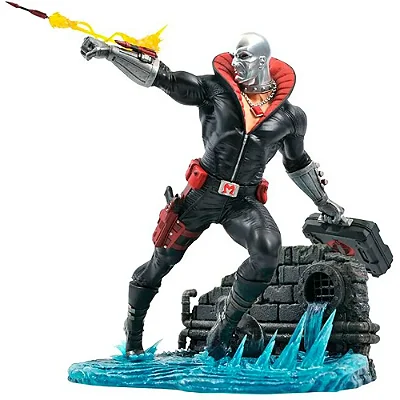 BONECO ESTÁTUA DIAMOND SELECT G.I JOE ARAH GALLERY DESTRO