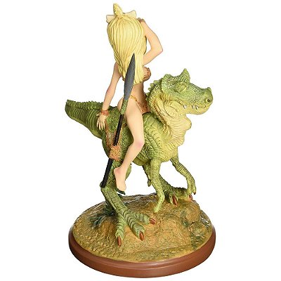 Estátua Dark Horse Rocket Age Statues Dinogirl Oficial
