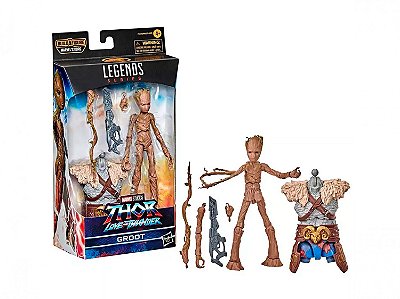 Action Figure Hasbro Marvel Legends Thor: Love and Thunder Groot 15 cm Oficial Licenciada