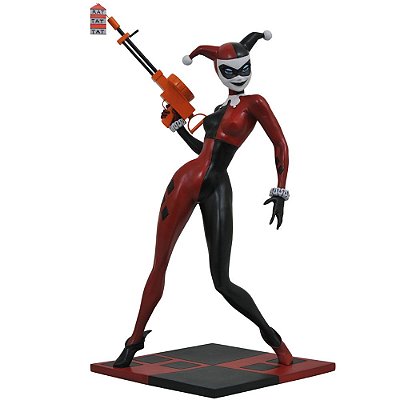 Estátua DC Collectibles Arlequina Batman: The Animated Series Premiere Collection por Clayburn Moore