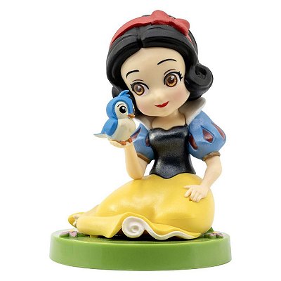 Figure YuMe Hero Box Disney Princess Branca de Neve 7,5 cm Vinil Empilhável Oficial Licenciada
