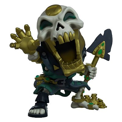 Figure Colecionável Youtooz Sea of Thieves Gold Hoarder 10-12 cm Vinil Numerada Edição Limitada