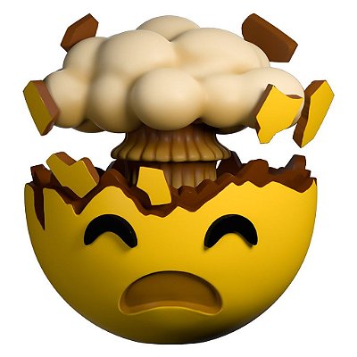 Figure Colecionável Youtooz Emoji Emoji Mente Explodindo 10-12 cm Vinil Numerada Edição Limitada