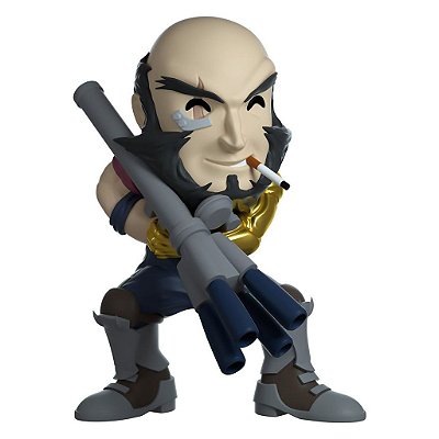 Figure Colecionável Youtooz Cowboy Bebop Jet Black 10-12 cm Vinil Numerada Edição Limitada Oficial