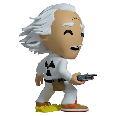 Figure Colecionável Youtooz De Volta para o Futuro Doc Brown 10-12 cm Vinil Numerada Edição Limitada