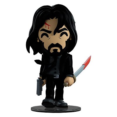 Figure Colecionável Youtooz John Wick John Wick 10-12 cm Vinil Numerada Edição Limitada Oficial