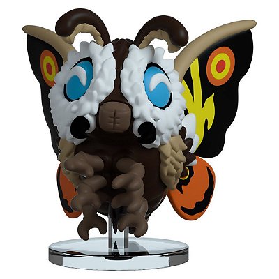 Figure Colecionável Youtooz Godzilla Mothra 10-12 cm Vinil Numerada Edição Limitada Sem Reposição