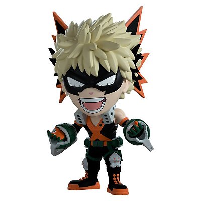 Figure Colecionável Youtooz My Hero Academia Katsuki Bakugo 10-12 cm Vinil Numerada Edição Limitada