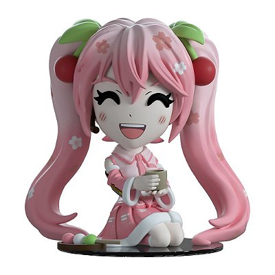 Figure Colecionável Youtooz Hatsune Miku Hatsune Miku Sakura 10-12 cm Vinil Numerada Edição Limitada
