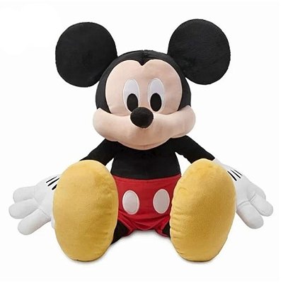 Pelúcia Colecionável Just Play Disney Junior Mickey Mouse 45 cm Tecido Macio Oficial Licenciada