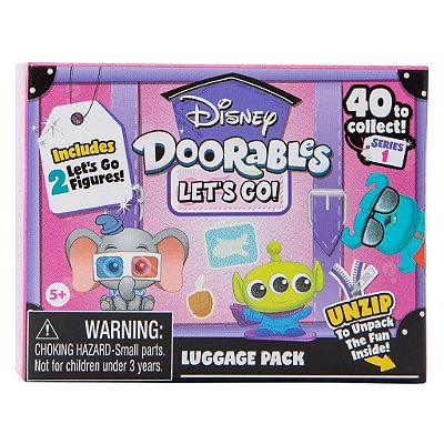 Figure Just Play Disney Doorables Let's Go Blind Box Colecionável 4 cm Oficial Licenciada Disney
