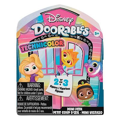 Figure Just Play Disney Doorables Mini Peek Blind Box Colecionável 4 cm Oficial Licenciada Disney