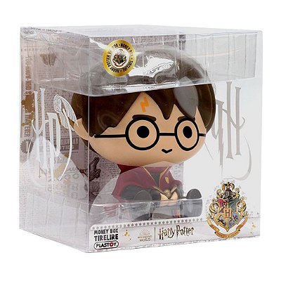 Cofre Colecionável Plastoy Harry Potter com o Pomo de Ouro 20 cm Pintado à Mão Oficial Licenciada