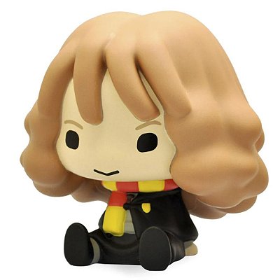 Cofre Chibi Plastoy Harry Potter Hermione Granger 15 cm Pintado à Mão Colecionável Oficial