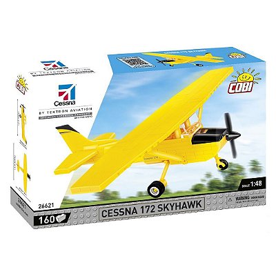 Blocos de Montar COBI Cessna 172 SH Y 160 Peças Original Polônia ABS Certificado