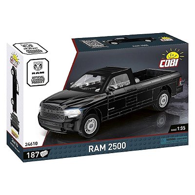 Blocos de Montar COBI Dodge 2500 Ram 187 Peças Original Polônia ABS Certificado Colecionável Lacrado