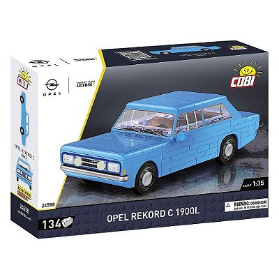 Blocos de Montar COBI Opel C 1900 L 134 Peças Original Polônia ABS Certificado Colecionável Lacrado