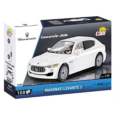 Blocos de Montar COBI Maserati Levante S 108 Peças Ref 24507 Original Polônia ABS