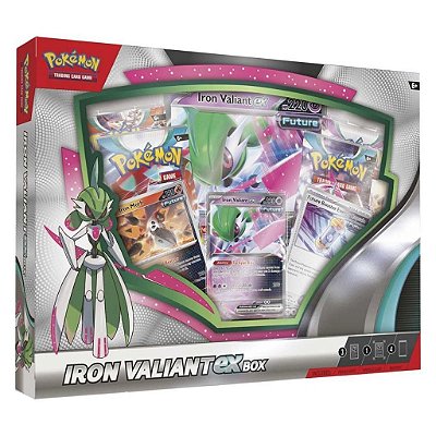 Box Pokémon Iron Valiant Ex Box Original The Pokémon Company International Lacrado