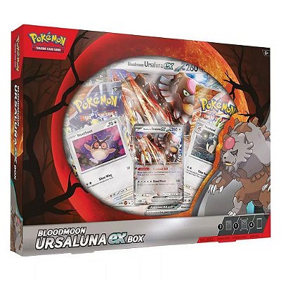 Box Pokémon Bloodmoon Ursaluna Ex Box Original The Pokémon Company International