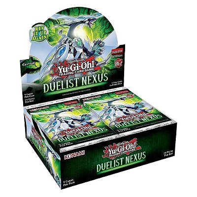Display de Boosters Yu-Gi-Oh! Duelist Nexus Booster Display com 24 Pacotes Original Konami