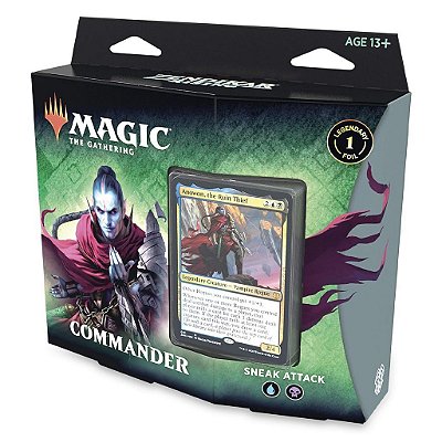 Commander Deck Magic: The Gathering Zendikar Rising Commander Sneak Attack Original Lacrado