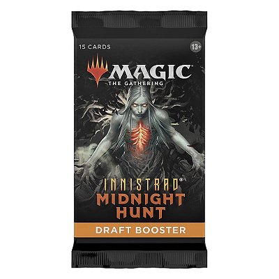 Produto Magic: The Gathering Innistrad Midnight Hunt Draft Booster98644 Original Lacrado