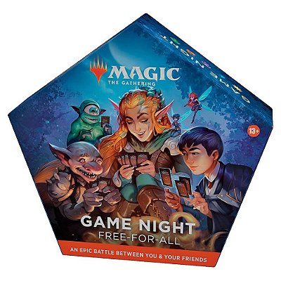 Display de Boosters Magic: The Gathering Game Night Free-for-All Box Display Original Lacrado