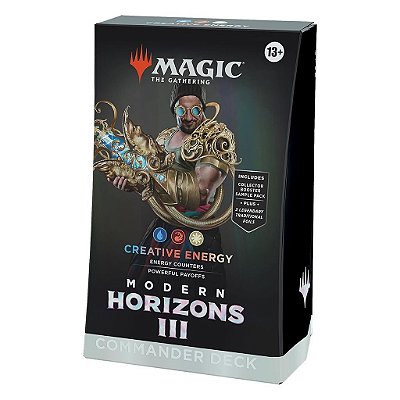 Commander Deck Magic: The Gathering Horizon 3 Commander Decks Creative Energy Original Lacrado