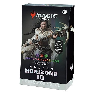 Commander Deck Magic: The Gathering Horizon 3 Commander Decks Graveyard Overdrive Original Lacrado