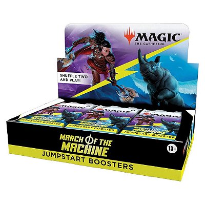 Display de Boosters Magic: The Gathering March Of The Machines Jumpstart Boosters Original