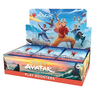 Display de Boosters Magic: The Gathering Avatar The Last Airbender Booster New Original