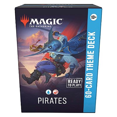 Deck Magic: The Gathering Theme Deck Pirates Original Wizards of the Coast Lacrado