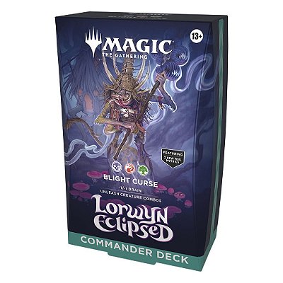 Deck Magic: The Gathering Lorwyn Eclipsed Deck Blight Curse Original Wizards of the Coast