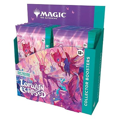 Display de Boosters Magic: The Gathering Lorwyn Eclipsed Collectors Booster Box/dis Original