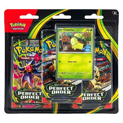 Cards Cards Pokemon Tcg Mega Evolution Perfect Order 3PACK 6748