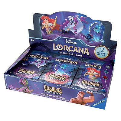 Produto Disney Lorcana Ursula's Return Original Ravensburger Lacrado Colecionável Autêntico