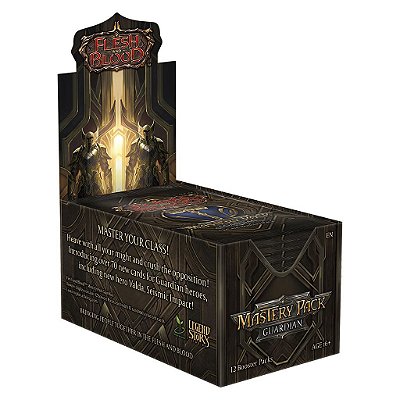 Produto UniVersus Flesh and Blood Mastery Guardian com 12 Pacotes Original UVS Games