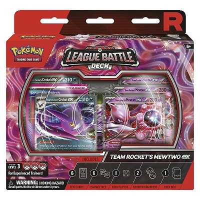 Deck Pokémon Team Rocket's Mewtwo EX League Battle Deck Original The Pokémon Company International
