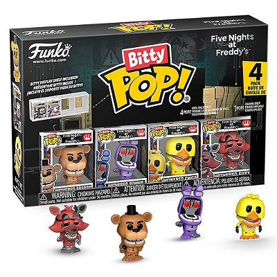 FUNKO BITTY POP FIVE NIGHTS AT FREDDYS WITHERED FREDDY 4PACK 92957