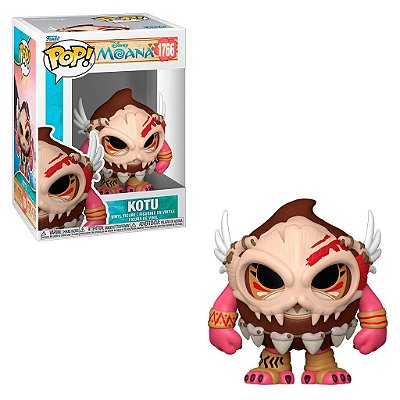 Pop! Disney Moana 3 Kotu #1766 Produto Original Funko Lacrado Colecionável Autêntico de Vinil